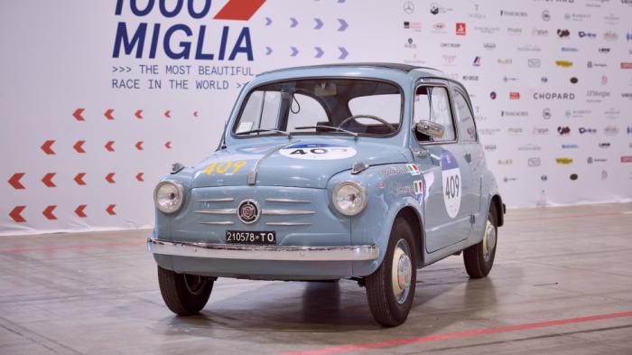 70 Χρόνια Fiat 600: Το εμβληματικό μοντέλο «τρέχει» στο 1000 Miglia με γυναικείο πλήρωμα 